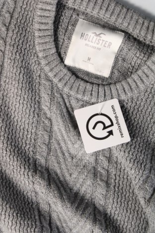 Herrenpullover Hollister, Größe M, Farbe Grau, Preis 11,99 €