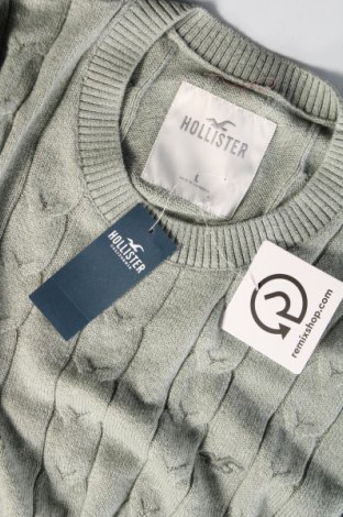 Herrenpullover Hollister, Größe L, Farbe Grün, Preis 20,24 €