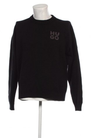 Мъжки пуловер Hugo Boss, Размер XL, Цвят Черен, Цена 177,80 лв.