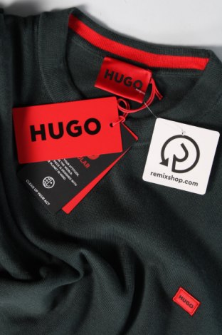 Ανδρικό πουλόβερ Hugo Boss, Μέγεθος M, Χρώμα Πράσινο, Τιμή 130,93 €