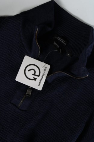 Herrenpullover Hugo Boss, Größe L, Farbe Blau, Preis € 50,53