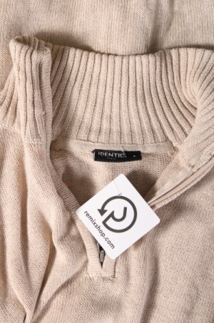 Herrenpullover Identic, Größe L, Farbe Beige, Preis € 20,49