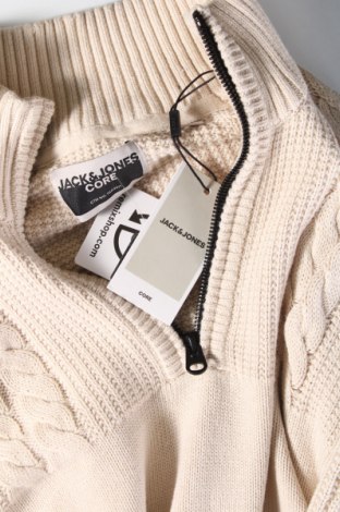 Męski sweter Jack & Jones, Rozmiar M, Kolor ecru, Cena 126,66 zł