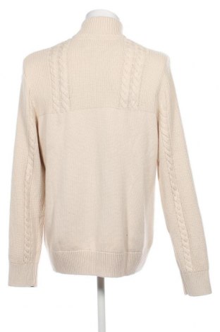 Herrenpullover Jack & Jones, Größe M, Farbe Ecru, Preis € 24,49