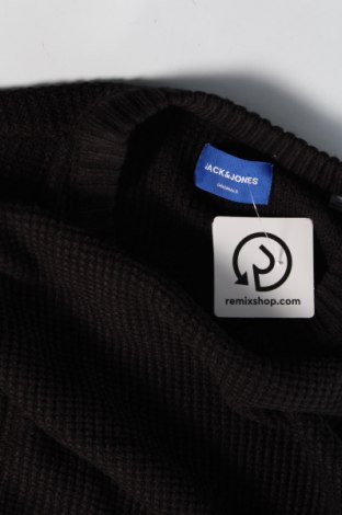 Ανδρικό πουλόβερ Jack & Jones, Μέγεθος L, Χρώμα Μαύρο, Τιμή 22,96 €