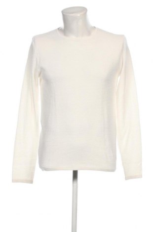Ανδρικό πουλόβερ Jack & Jones, Μέγεθος L, Χρώμα Λευκό, Τιμή 30,62 €