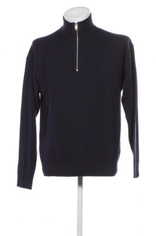 Ανδρικό πουλόβερ Jack & Jones, Μέγεθος M, Χρώμα Μπλέ, Τιμή 22,96 €