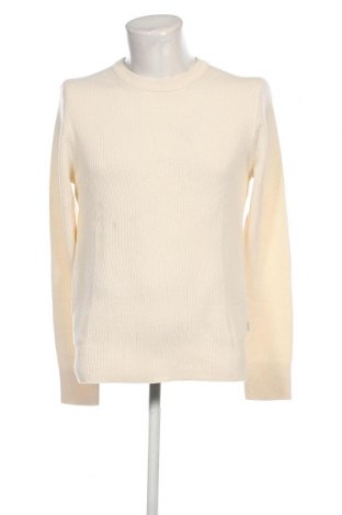 Ανδρικό πουλόβερ Jack & Jones, Μέγεθος L, Χρώμα Εκρού, Τιμή 22,96 €