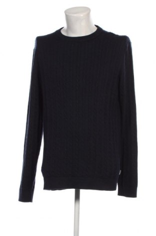 Ανδρικό πουλόβερ Jack & Jones, Μέγεθος XXL, Χρώμα Μπλέ, Τιμή 22,96 €
