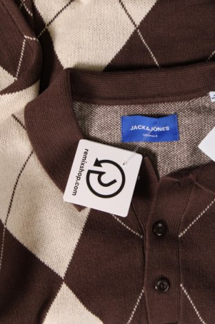 Ανδρικό πουλόβερ Jack & Jones, Μέγεθος S, Χρώμα Καφέ, Τιμή 29,40 €