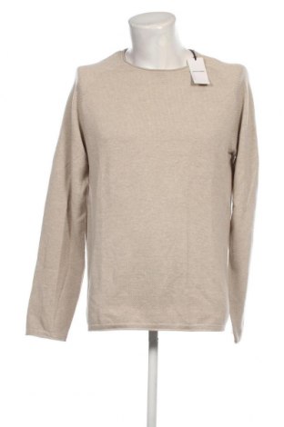 Ανδρικό πουλόβερ Jack & Jones, Μέγεθος XL, Χρώμα  Μπέζ, Τιμή 22,96 €