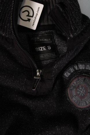 Ανδρικό πουλόβερ Jean Pascale, Μέγεθος S, Χρώμα Μαύρο, Τιμή 7,57 €