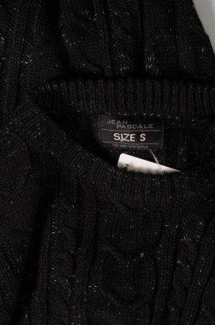 Мъжки пуловер Jean Pascale, Размер S, Цвят Черен, Цена 13,05 лв.
