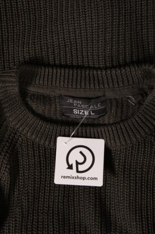Ανδρικό πουλόβερ Jean Pascale, Μέγεθος L, Χρώμα Πράσινο, Τιμή 9,51 €