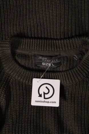 Herrenpullover Jean Pascale, Größe L, Farbe Grün, Preis 7,49 €