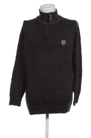 Ανδρικό πουλόβερ Jean Pascale, Μέγεθος XXL, Χρώμα Γκρί, Τιμή 11,66 €