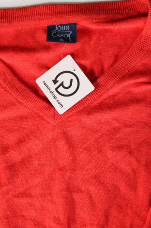 Ανδρικό πουλόβερ John Cabot, Μέγεθος XXL, Χρώμα Κόκκινο, Τιμή 7,18 €