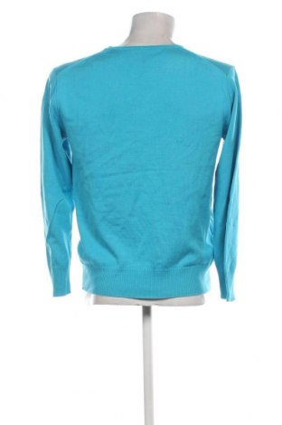 Ανδρικό πουλόβερ John Devin, Μέγεθος M, Χρώμα Μπλέ, Τιμή 8,61 €