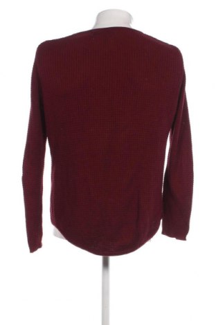 Мъжки пуловер Just Junkies, Размер M, Цвят Червен, Цена 18,02 лв.