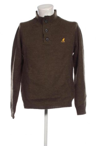 Мъжки пуловер Kangol, Размер XL, Цвят Зелен, Цена 18,02 лв.