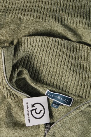 Ανδρικό πουλόβερ Karen Scott, Μέγεθος L, Χρώμα Πράσινο, Τιμή 15,08 €