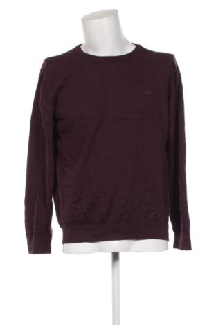 Мъжки пуловер Lacoste, Размер XL, Цвят Лилав, Цена 91,20 лв.