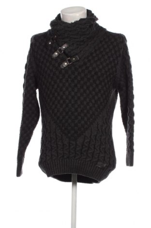 Мъжки пуловер Leif Nelson, Размер L, Цвят Сив, Цена 17,11 лв.