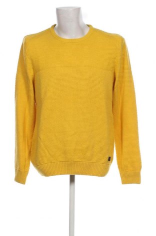 Ανδρικό πουλόβερ Lerros, Μέγεθος L, Χρώμα Κίτρινο, Τιμή 11,15 €
