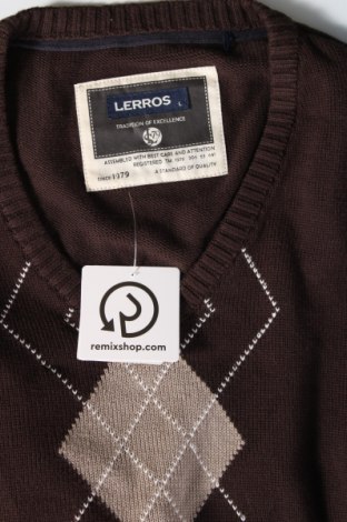 Herrenpullover Lerros, Größe L, Farbe Braun, Preis 8,49 €