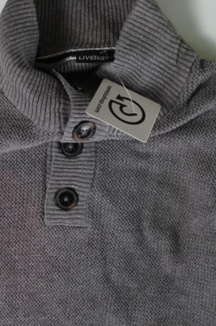Мъжки пуловер Livergy, Размер L, Цвят Сив, Цена 15,37 лв.