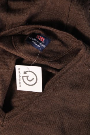 Ανδρικό πουλόβερ Louis, Μέγεθος XXL, Χρώμα Καφέ, Τιμή 9,90 €