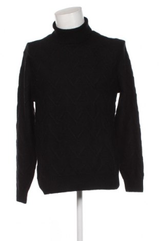 Ανδρικό πουλόβερ Mango, Μέγεθος L, Χρώμα Μαύρο, Τιμή 17,86 €
