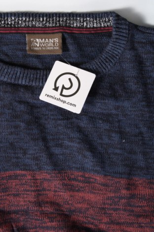 Мъжки пуловер Man's World, Размер XXL, Цвят Многоцветен, Цена 14,50 лв.
