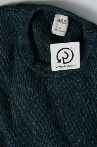 Herrenpullover Marks & Spencer, Größe XXL, Farbe Blau, Preis € 8,83