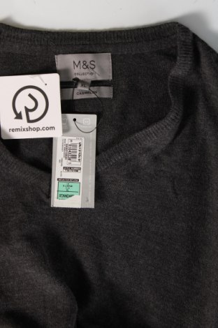 Ανδρικό πουλόβερ Marks & Spencer, Μέγεθος XL, Χρώμα Γκρί, Τιμή 19,18 €