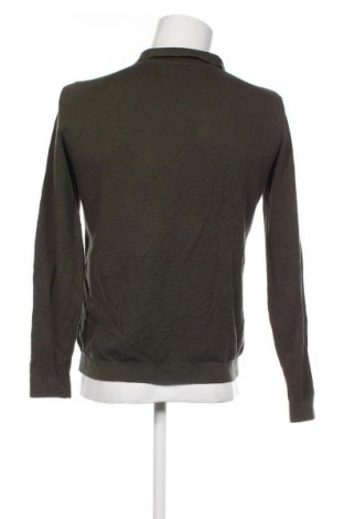 Мъжки пуловер Massimo Dutti, Размер L, Цвят Зелен, Цена 49,60 лв.