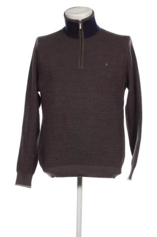 Мъжки пуловер Monte Carlo, Размер L, Цвят Кафяв, Цена 15,37 лв.