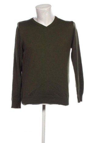Мъжки пуловер New Republic, Размер M, Цвят Зелен, Цена 26,40 лв.