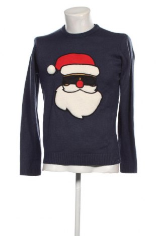 Ανδρικό πουλόβερ ONLY, Μέγεθος S, Χρώμα Μπλέ, Τιμή 15,88 €
