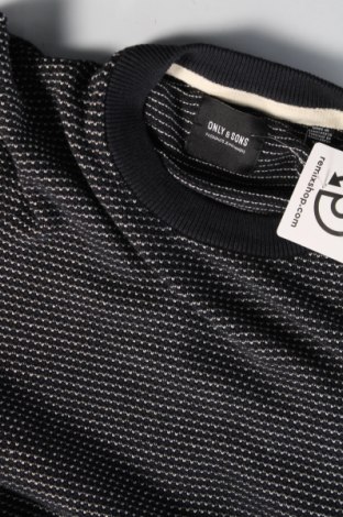 Ανδρικό πουλόβερ ONLY, Μέγεθος M, Χρώμα Μπλέ, Τιμή 19,05 €