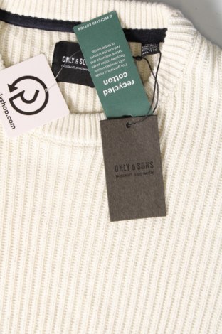 Herrenpullover Only & Sons, Größe XXL, Farbe Beige, Preis € 10,67