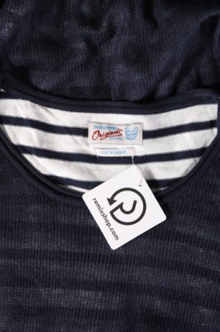 Férfi pulóver Originals By Jack & Jones, Méret XL, Szín Kék, Ár 4 313 Ft