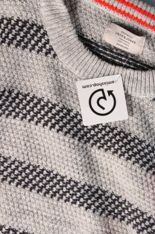 Ανδρικό πουλόβερ Originals By Jack & Jones, Μέγεθος XL, Χρώμα Γκρί, Τιμή 10,52 €