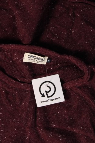 Herrenpullover Originals By Jack & Jones, Größe M, Farbe Rot, Preis € 10,65