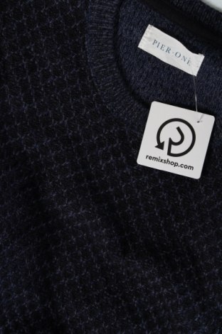 Ανδρικό πουλόβερ Pier One, Μέγεθος L, Χρώμα Μπλέ, Τιμή 8,97 €