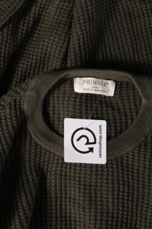 Męski sweter Primark, Rozmiar L, Kolor Zielony, Cena 33,99 zł