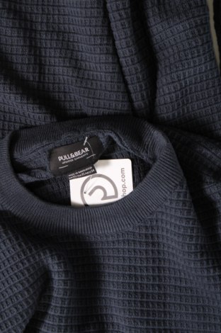 Мъжки пуловер Pull&Bear, Размер XS, Цвят Син, Цена 12,18 лв.