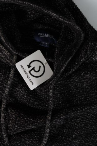 Ανδρικό πουλόβερ Pull&Bear, Μέγεθος S, Χρώμα Μαύρο, Τιμή 8,61 €