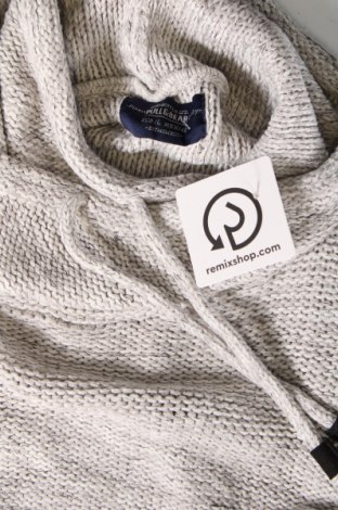 Мъжки пуловер Pull&Bear, Размер L, Цвят Сив, Цена 16,24 лв.