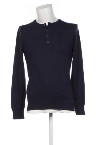 Ανδρικό πουλόβερ Q/S by S.Oliver, Μέγεθος L, Χρώμα Μπλέ, Τιμή 10,52 €